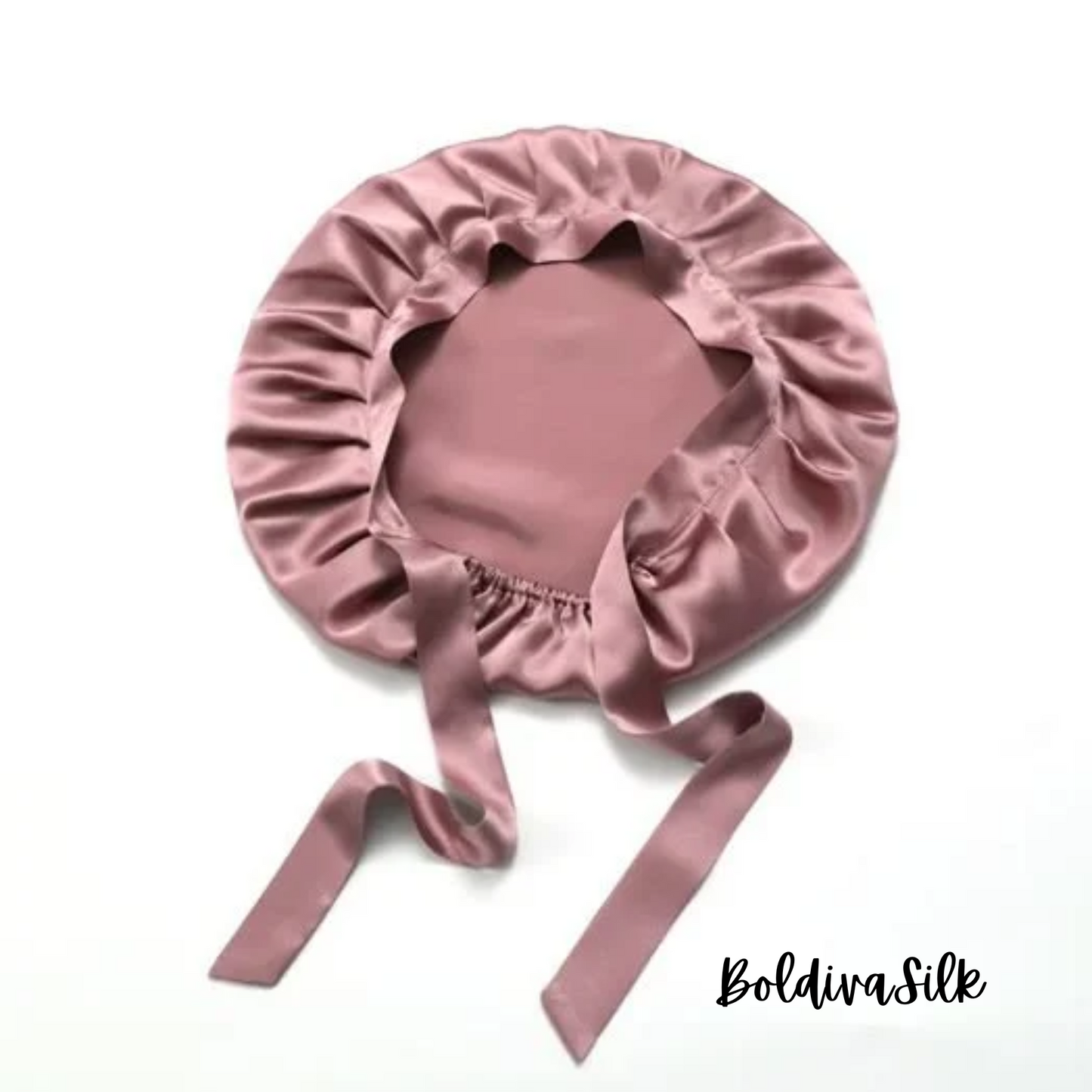 100% Pure Mulberry Silk Night Cap for Huge and Long Hair