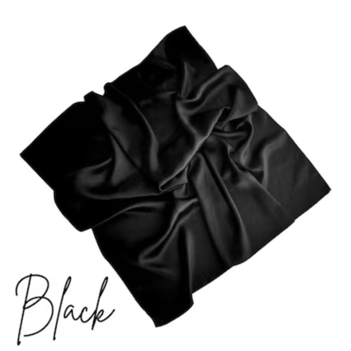 100% Pure Silk Hair Wrap Mulberry Scarf