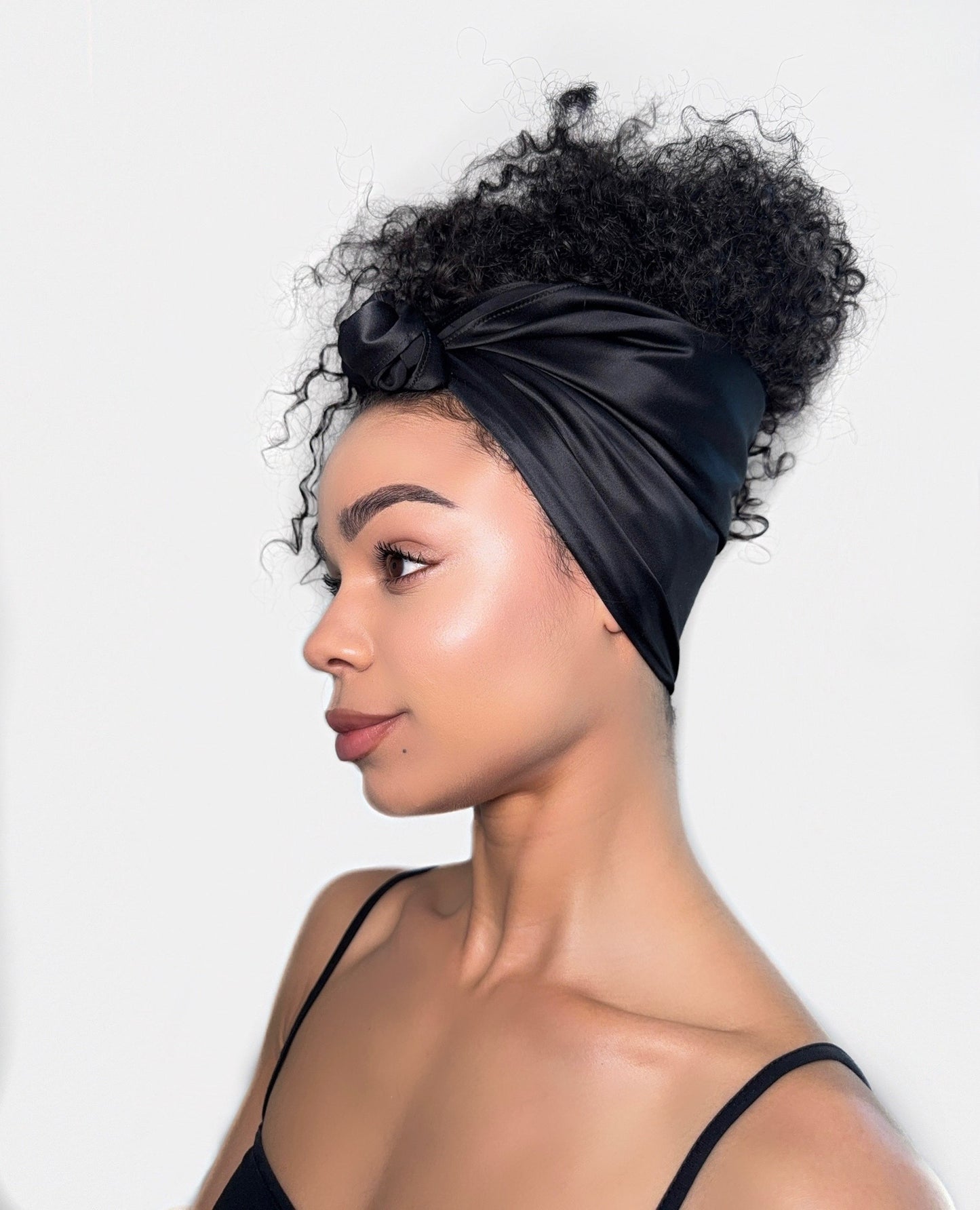 100% Pure Silk Hair Wrap Mulberry Scarf