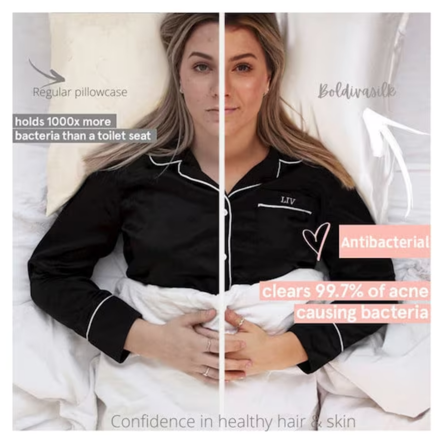 Lux 100% Silk Pillowcase