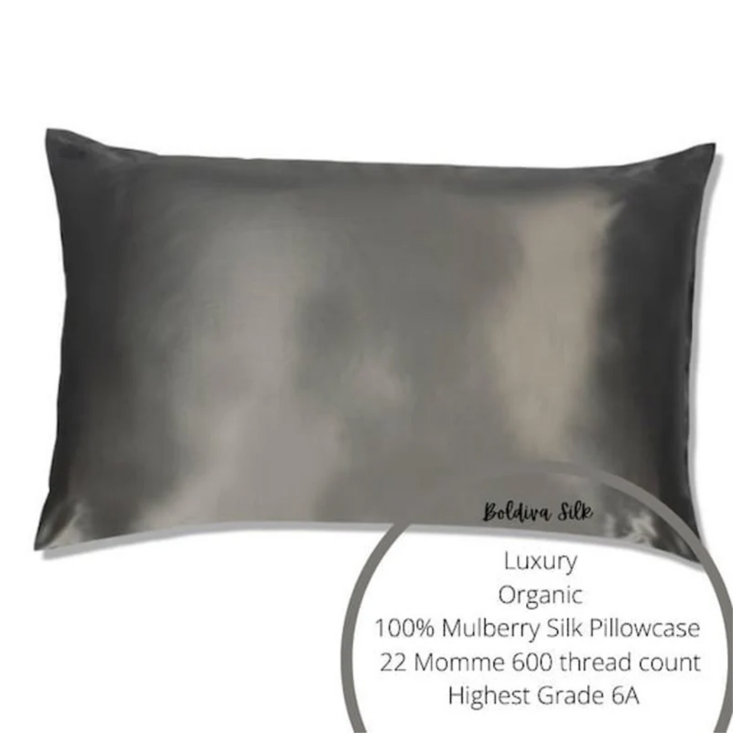 Lux 100% Silk Pillowcase