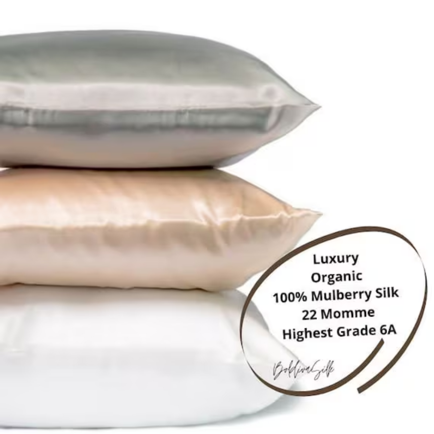Lux 100% Silk Pillowcase