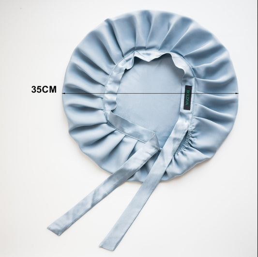 100% Pure Mulberry Silk Night Cap for Huge and Long Hair