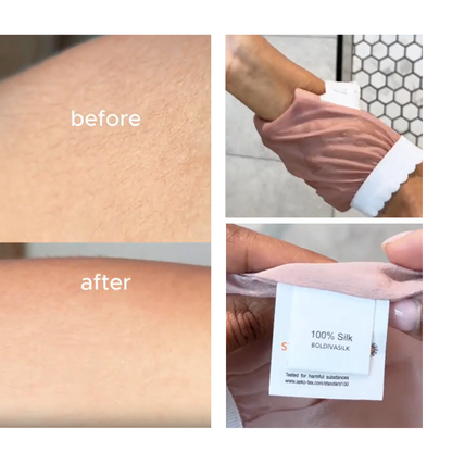 100% Silk Deep Exfoliating Glove