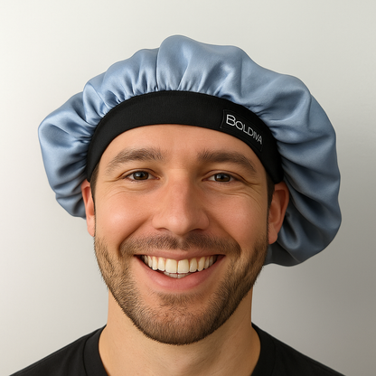 100% Silk Bonnet Men
