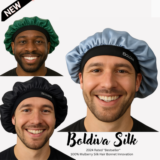 100% Silk Bonnet Men