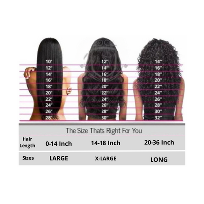 100% Mulberry Silk Long Hair Bonnet