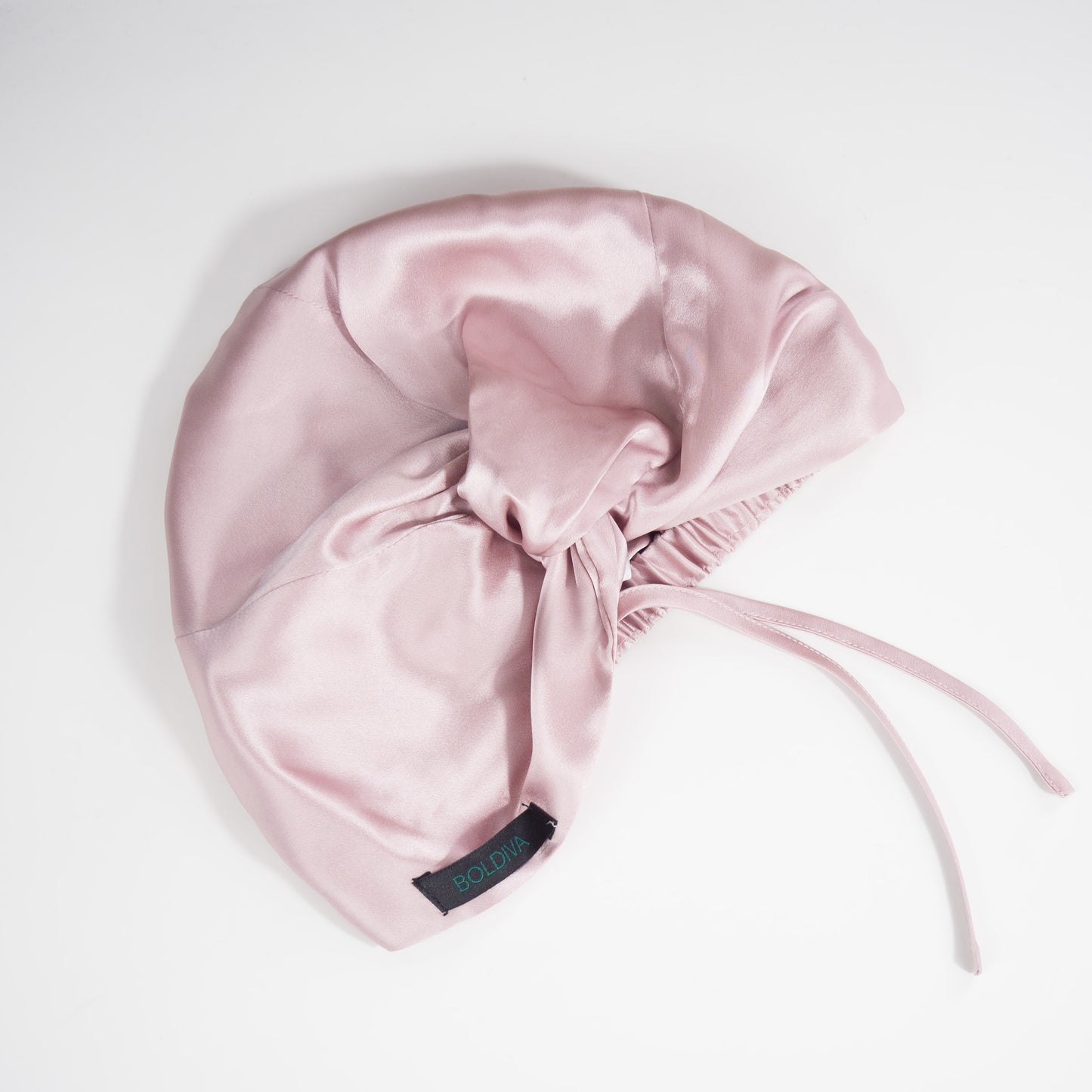 Pink 100% Mulberry Silk Turban