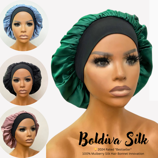 Cozy 100% Silk Night Cap