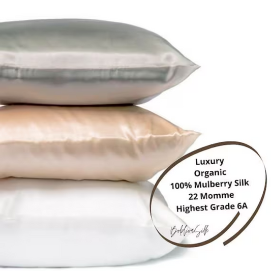 Lux 100% Silk Pillowcase