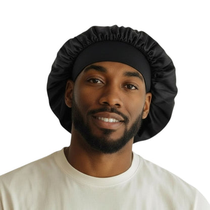 100% Silk Hair Bonnet for Men