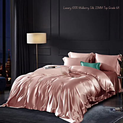 Luxury Cooling 100% Silk Bedding