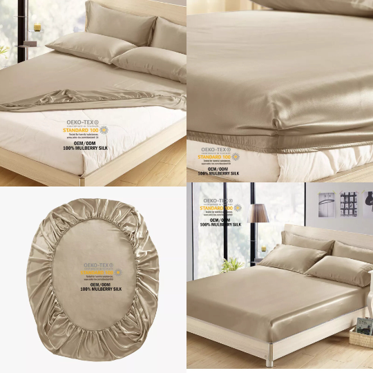 Luxury Cooling 100% Silk Bedding