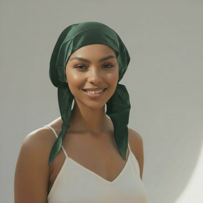 Pre-Tied 100% Pure Silk Hair Wrap Mulberry Scarf Chemo Head Scarf