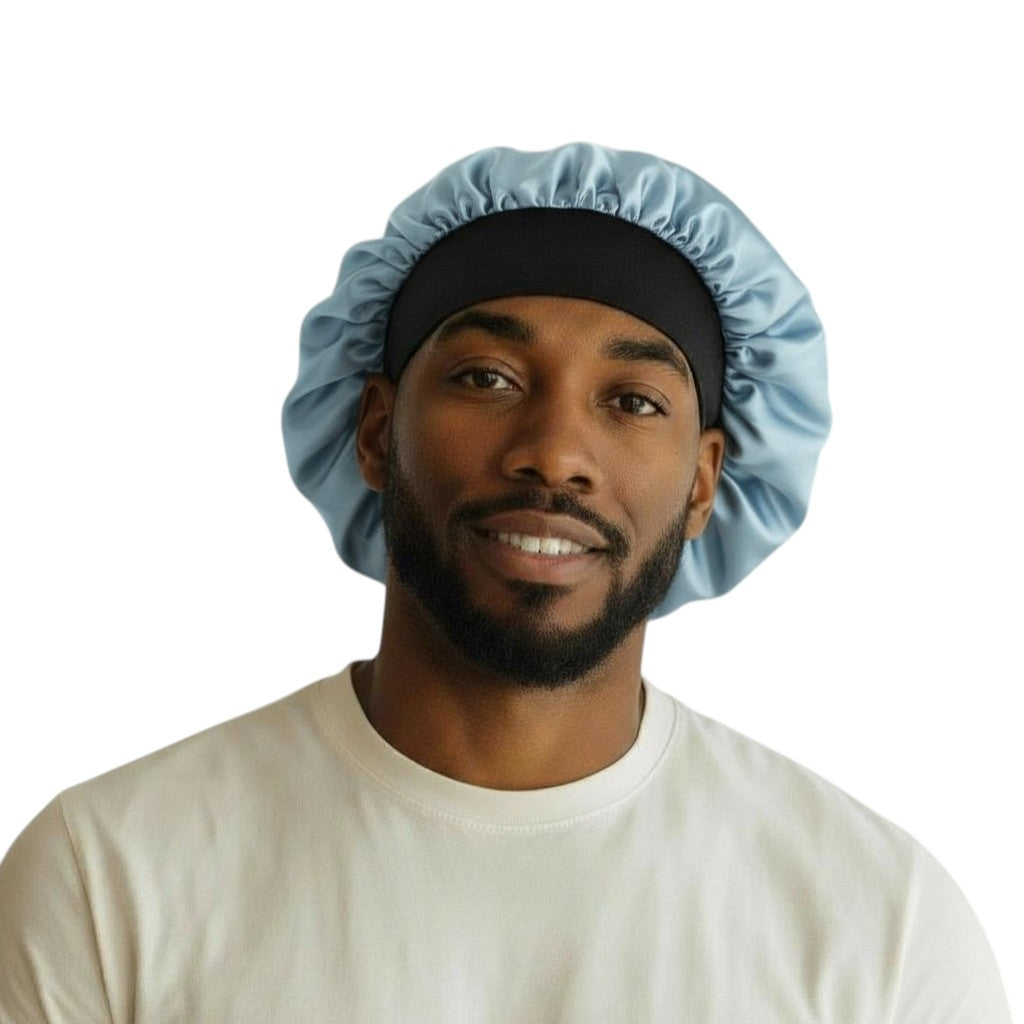 100% Silk Hair Bonnet for Men