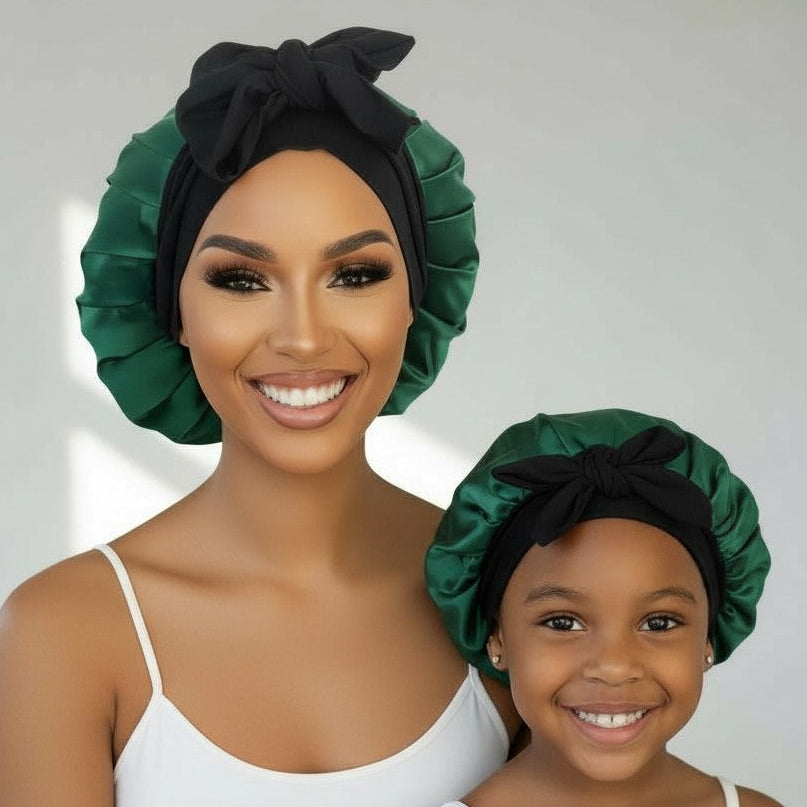 100% Pure Silk Hair Protection Bonnet